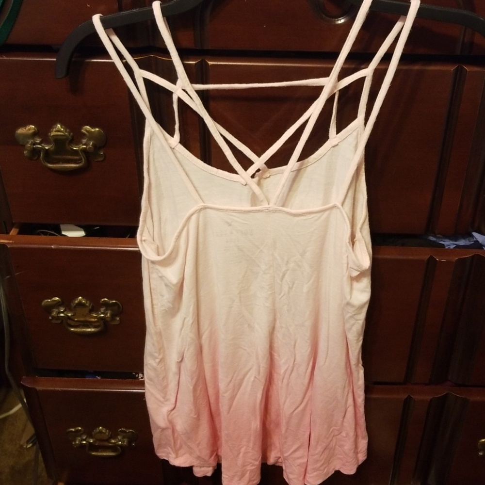 American eagle pink ombre tank - Picture 2 of 4
